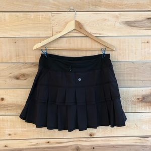 Black Lululemon Tennis Skort Size 10